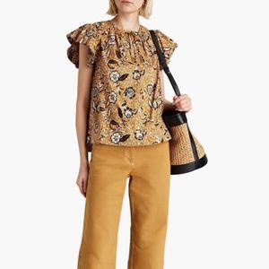 Ulla Johnson Voile Top Size 10